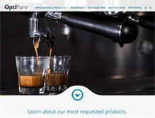 Tablet Screenshot of optipurewater.com